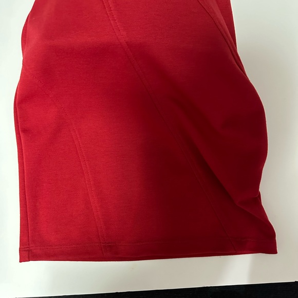 Red Strapless Dress - Picture 3 of 5